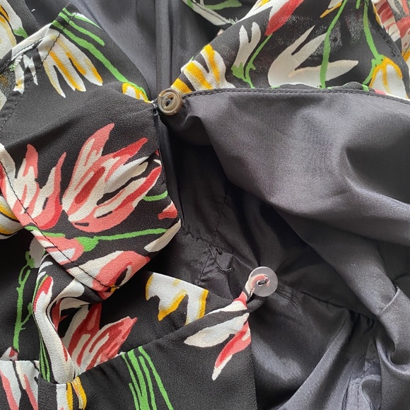 Likely Rae Ruffled Floral Maxi Wrap Dress Size 4 - Picture 7 of 16